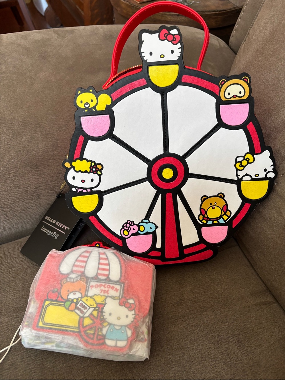 LOUNGEFLY x Hello Kitty Ferris Wheel Crossbody and wallet set